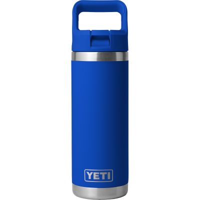 YETI Insulated Water Straw Bottle Rambler 18oz - Royal Blue