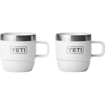 YETI Espresso Rambler 6oz Cups - White