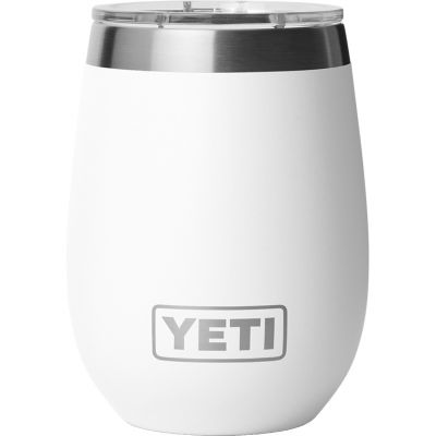 YETI Wine Tumbler Rambler Ceramic Lining 10oz - White