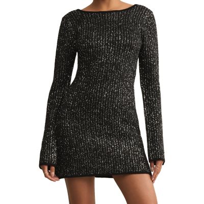 Zsupply La Marca Sequin Mini Dress