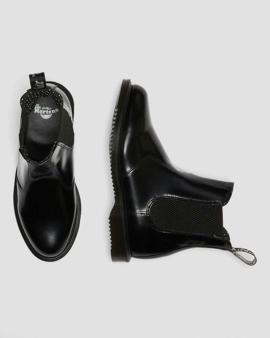 Wms Flora Smooth Leather Chelsea Boots