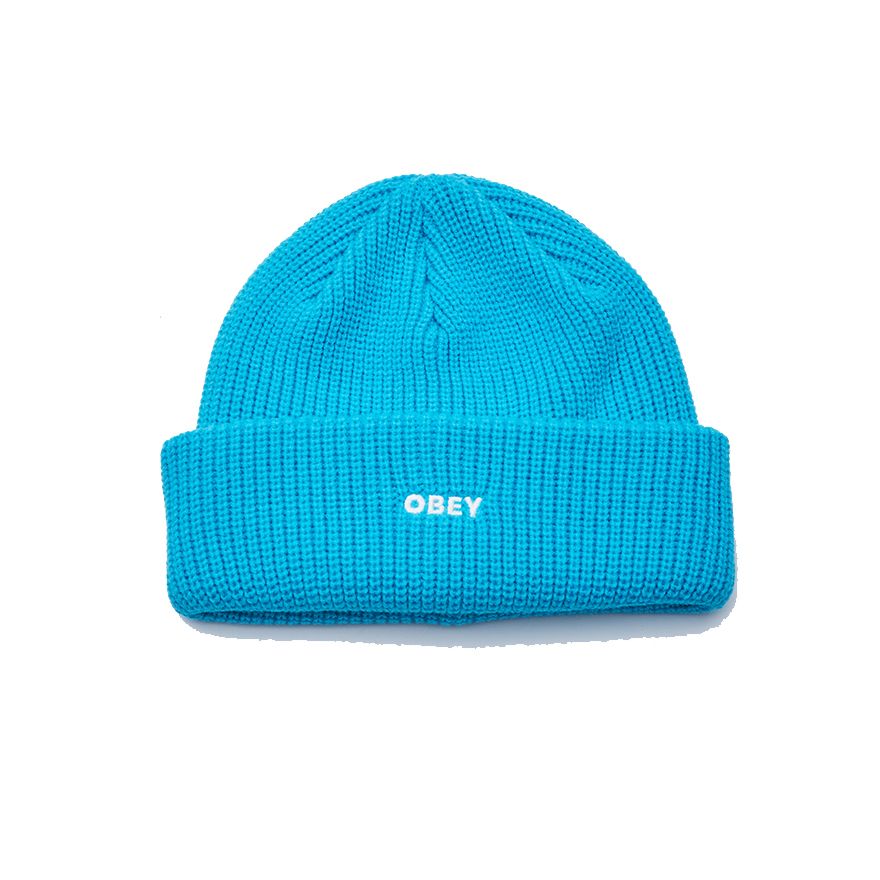 Obey Future Beanie - Aqua