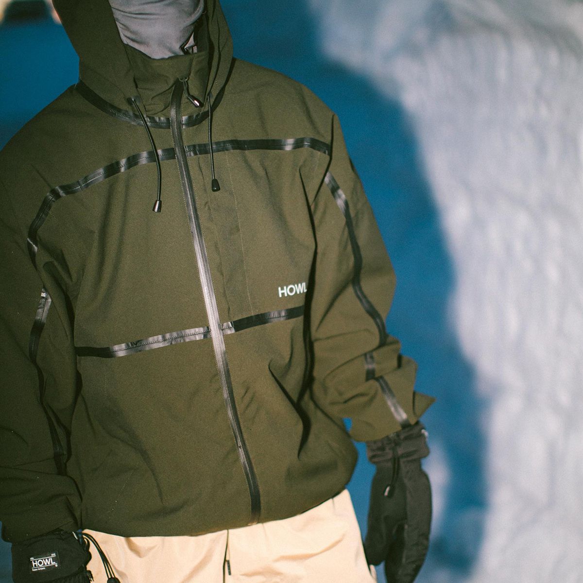 HOWL OUTER TAPED JACKET MOSS XLサイズ HOWL OUTER TAPED JACKET MOSS XLサイズ