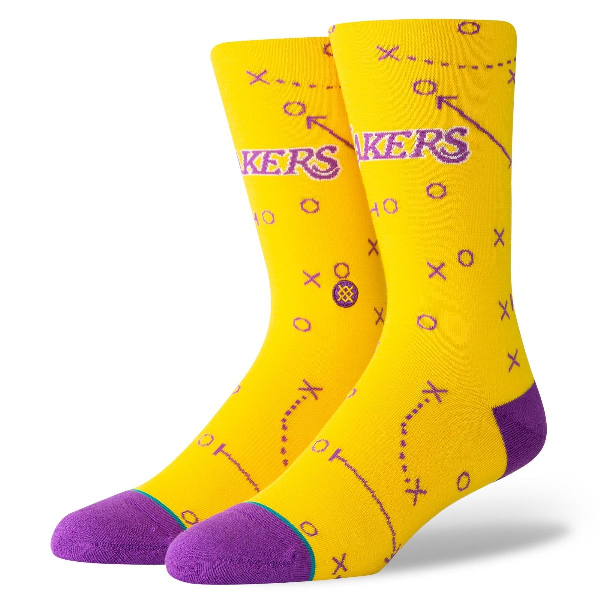 lebron socks lakers