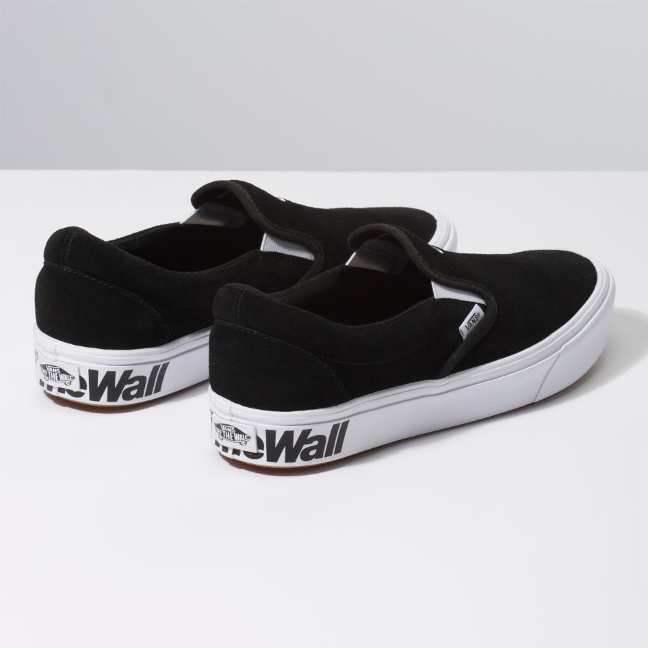 vans comfycush distort slip on