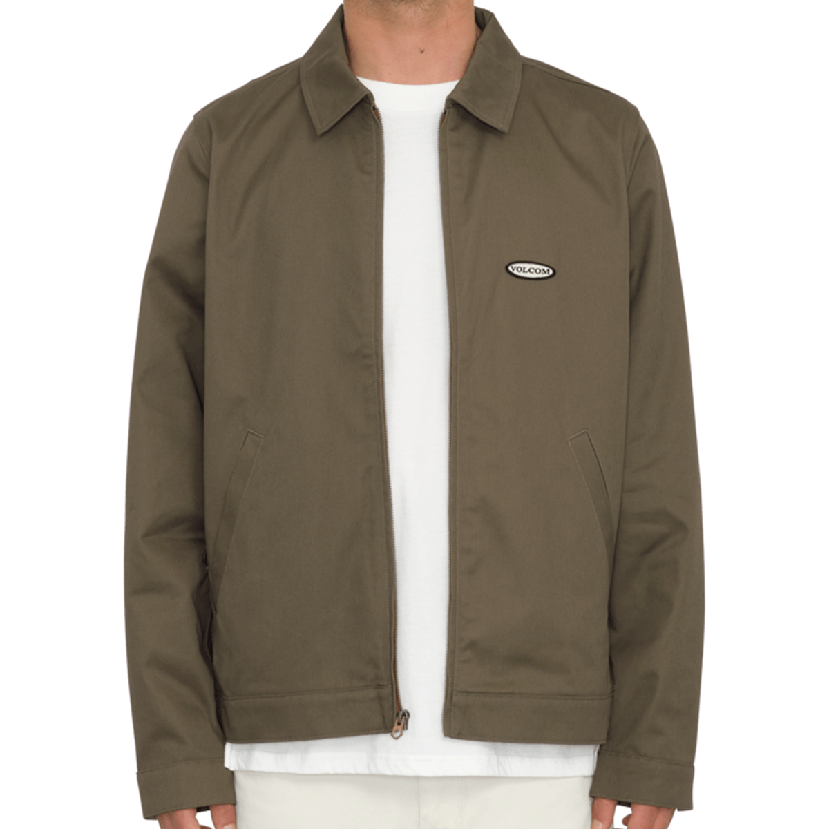 Volcom Alternate Jacket Khaki Volcom Voider Lined Jacket