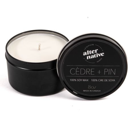 Alternative Soy Candle - Cedar & Pine