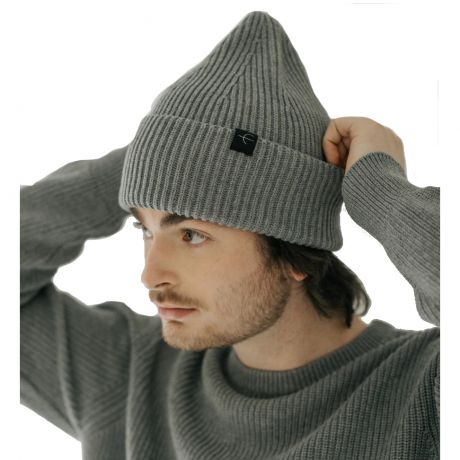 Paper Label Dani Beanie - Grey Mix