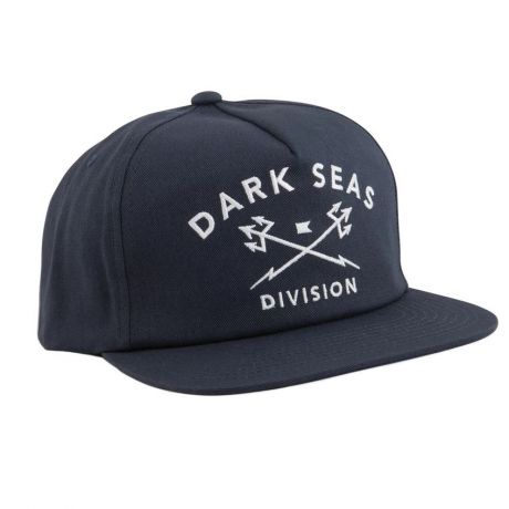 Dark Seas Tridents Snapback Cap - Navy