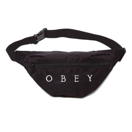 Obey Wms Drop Out Waistpack - Black