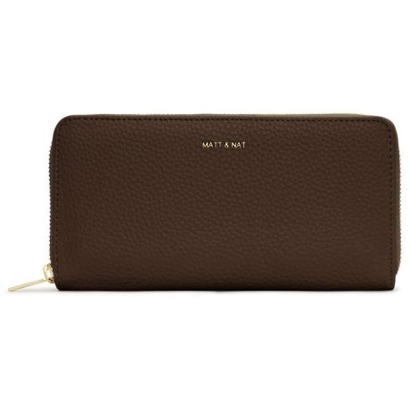 Matt & Nat [Purity Collection] Central Wallet - Chocolate