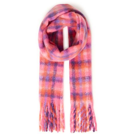 ICHI Iamabella Scarf - Red Dahlia