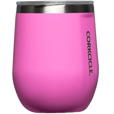 Corkcicle Stemless [12oz] - Miami Pink