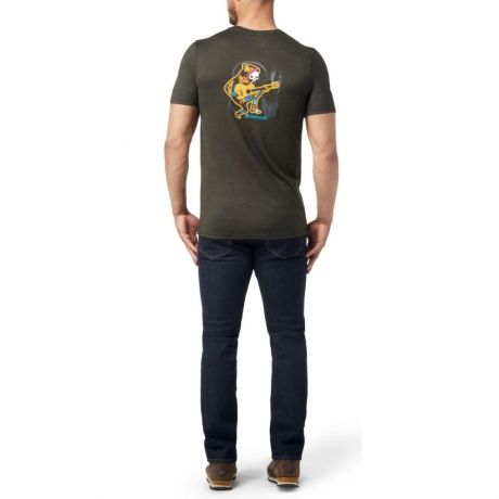 Smartwool Memory Quilt Short Sleeve Graphic Guitar Tee