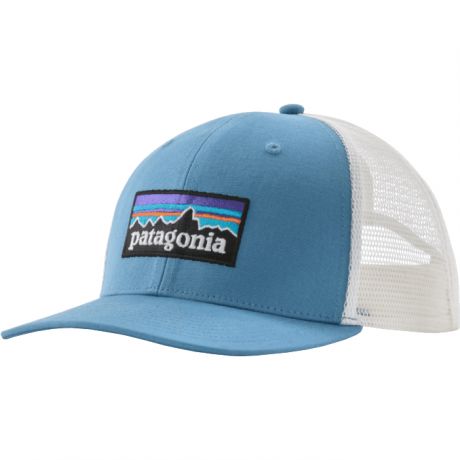 Patagonia P-6 Logo Trucker Hat - Shore Blue