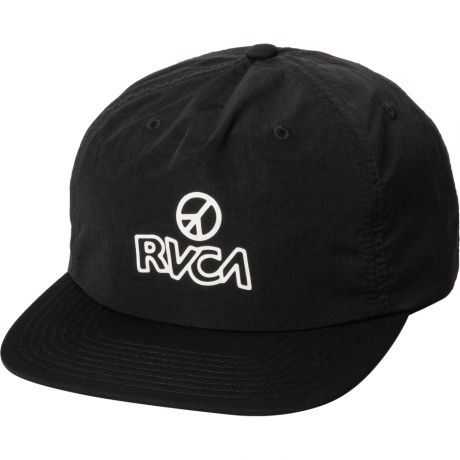 RVCA Heat Snapback Cap - Black