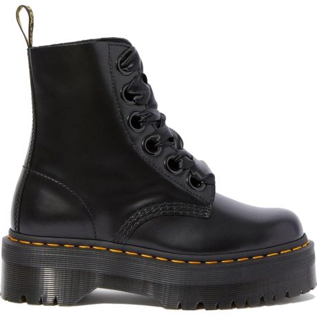 Dr.Martens Molly Women's Leather Platform Boots