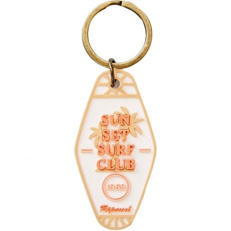 Rip Curl Wms Sunset Surf Club Keyring - Off White