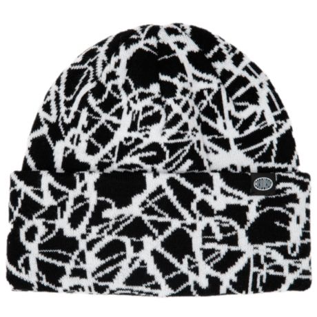 Corduroy Deadlung Beanie - Black