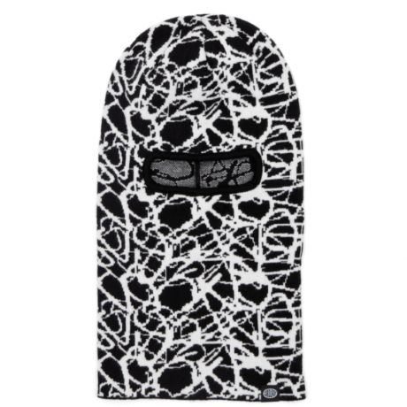 Corduroy Deadlung Ski Mask - Black