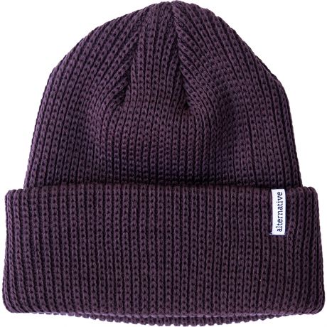 Alternative Signature Beanie - Midnight Plum