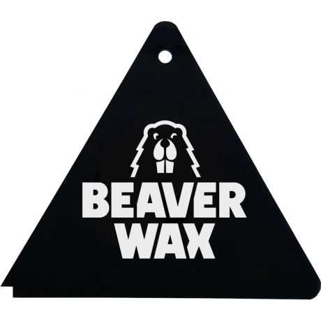 Beaver Wax Triangle Scraper