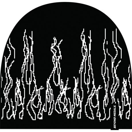 Beyond Medals Warning Beanie - Black