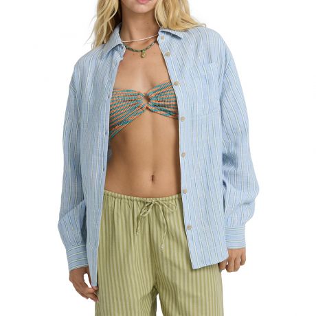 Billabong W Wanderer Printed Long Sleeves Woven Top