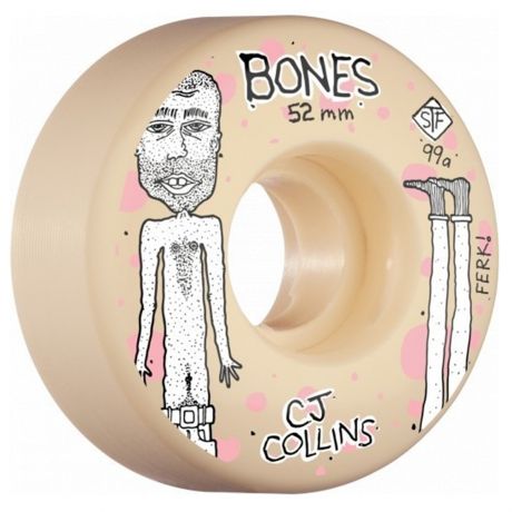 Bones Collins Ferk V3 Slims Wheels  99A - 52MM