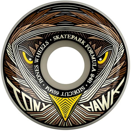 Bones SPF Hawk Night Hawk Sidecuts Wheels 84B/60mm