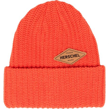 Herschel Douglas Suede Diamond Beanie - Tangerine