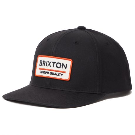 Brixton Palmer Proper X MP Snapback - Black 