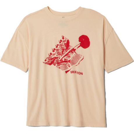 Brixton Wms Sweet Treat Oversized Boyfriend Tee
