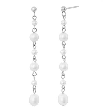 Twenty Compass Boucles d'oreilles Capri - Argent