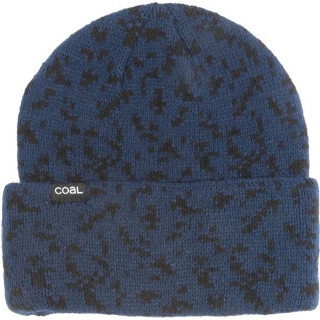 Coal Wayne Beanie - Navy Grid Camo