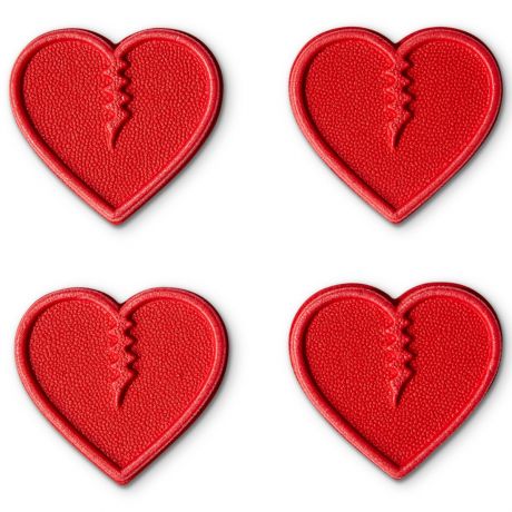 Crab Grab Mini Heart Traction - RED