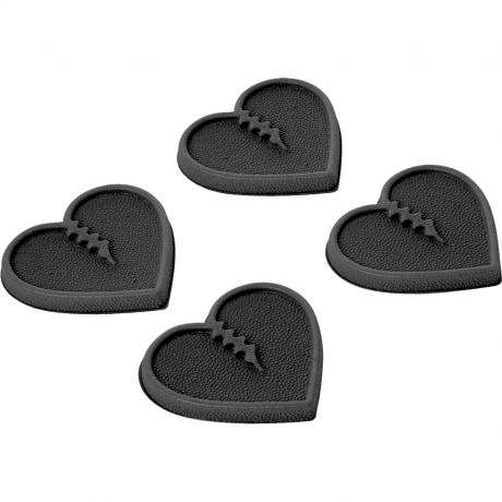 Crab Grab Mini Hearts - Black