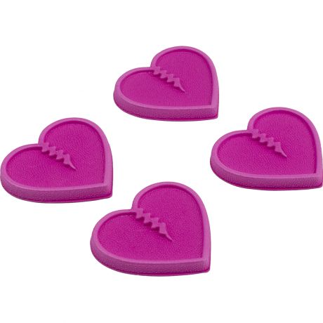 Crab Grab Mini Hearts - Hot Pink