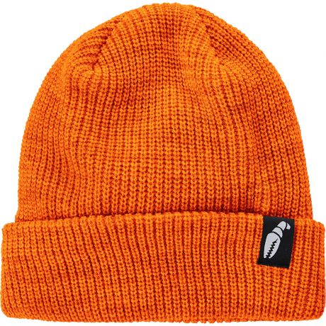 Crab Grab Claw Label Beanie - Orange