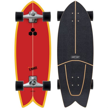 Carver CX 4 Raw Fish Surfskate Complete - 29.25"
