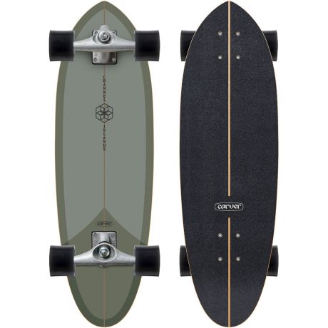 Carver CX CI Mid Sage Surfskate Complete - 32.5''