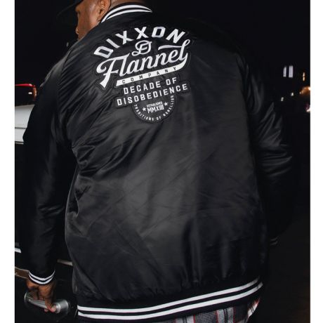 Dixxon Pastime Nylon Varsity Jacket