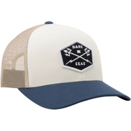 Dark Seas Progress Snapback - White/Navy