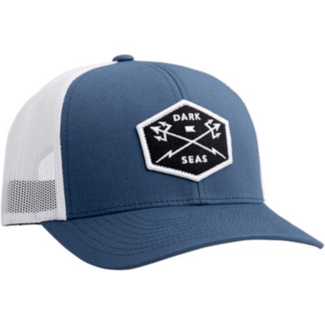 Dark Seas Progress Snapback - Navy/White