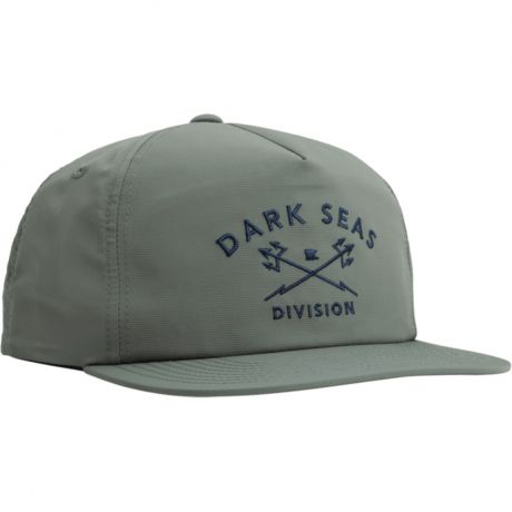 Dark Seas Tridents Nylon Snapback - Green