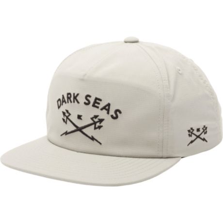 Dark Seas Tridents Nylon Snapback - Moss