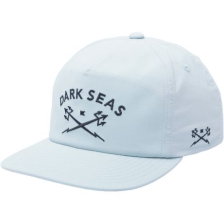 Dark Seas Tridents Nylon Snapback - Light Blue