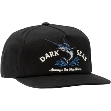 Dark Seas Vapor Snapback - Black
