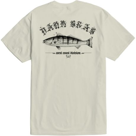Dark Seas White Sea Bass Tee