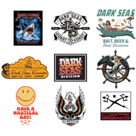 Dark Seas Assorted Sticker Pack XI